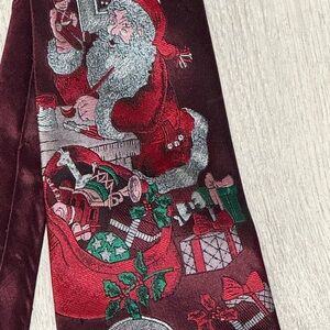 Hallmark Santa Christmas Tie